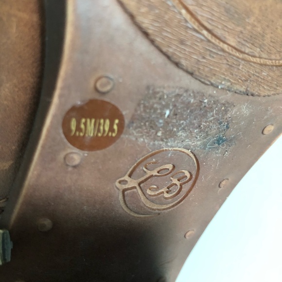 Lucky Brand 🍀 Brown Leather Booties - Picture 11 of 12